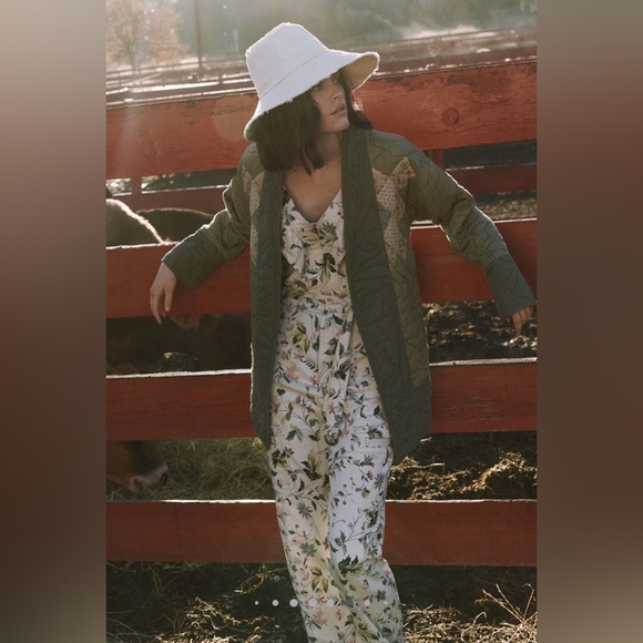 NWOT Anthropologie Othilia Quilted Patchwork Kimono Jacket S - Picture 9 of 9